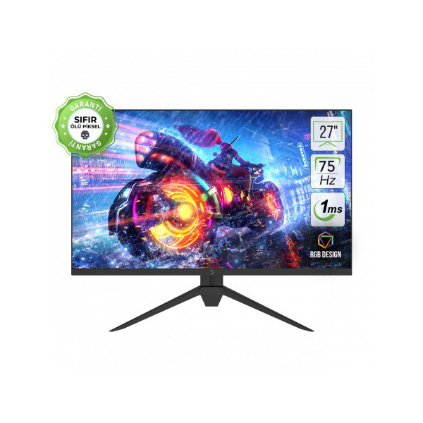 GamePower ACE A20 27″ 1Ms 75Hz VA FHD RGB Gaming Monitör