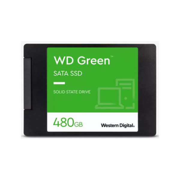 WD 480GB Wd Green 2.5" 545MB/S WDS480G3G0A SSD