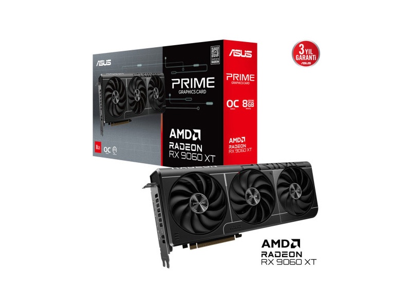ASUS PRIME-RX9060XT-O8G 128BIT 8G VGA