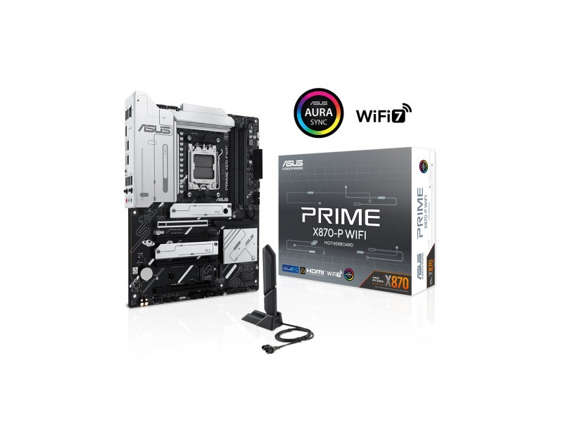ASUS PRIME X870-P WIFI AMD X870 SOKET AM5 DDR5 800